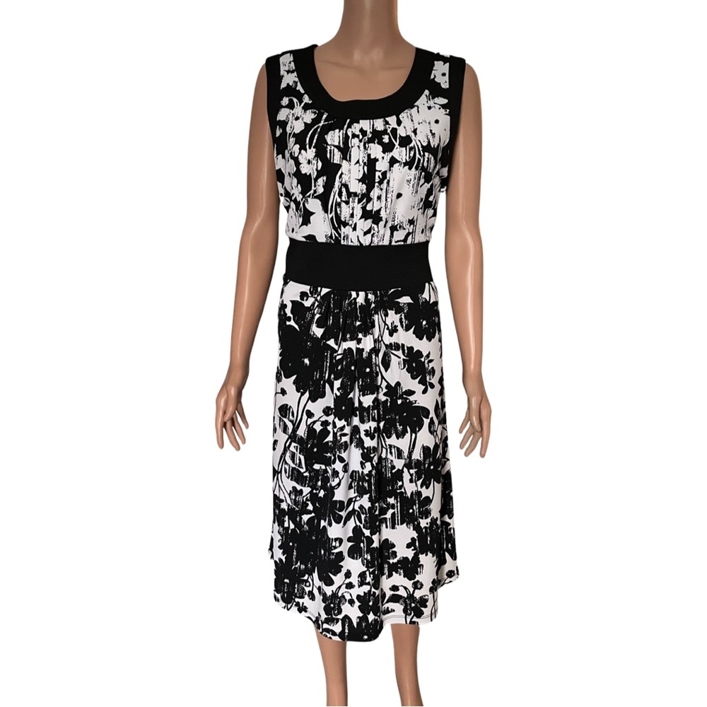 Charter Club black and white dress.